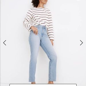 Madewell perfect vintage jeans NWT